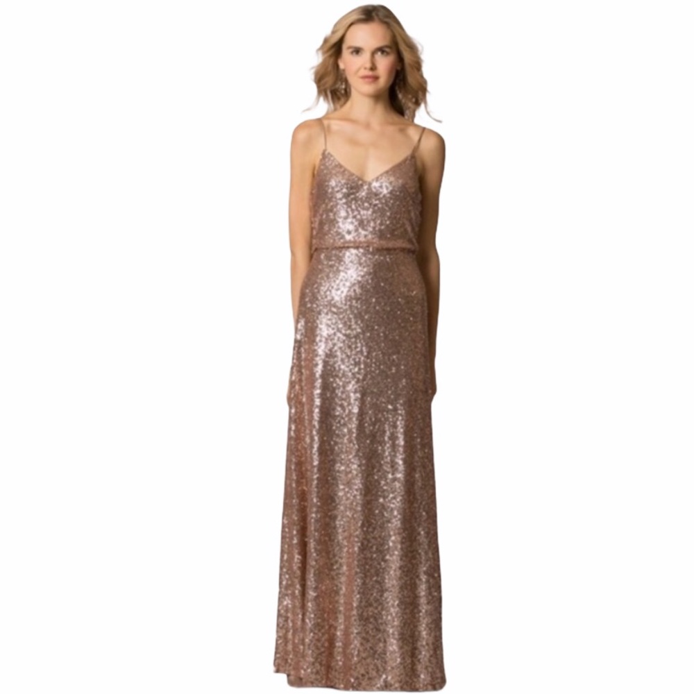 jenny yoo gold sequin dress Jenny Yoo Bridesmaids Fall 2020 Collection
